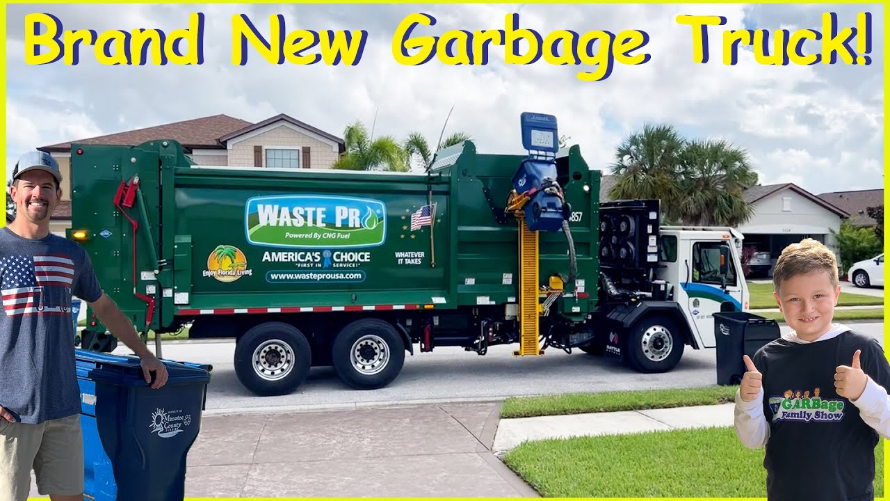 Совершенно новый мусоровоз McNeilus ZR Waste Pro! #мусоровоз #мусорныйбак #переработка