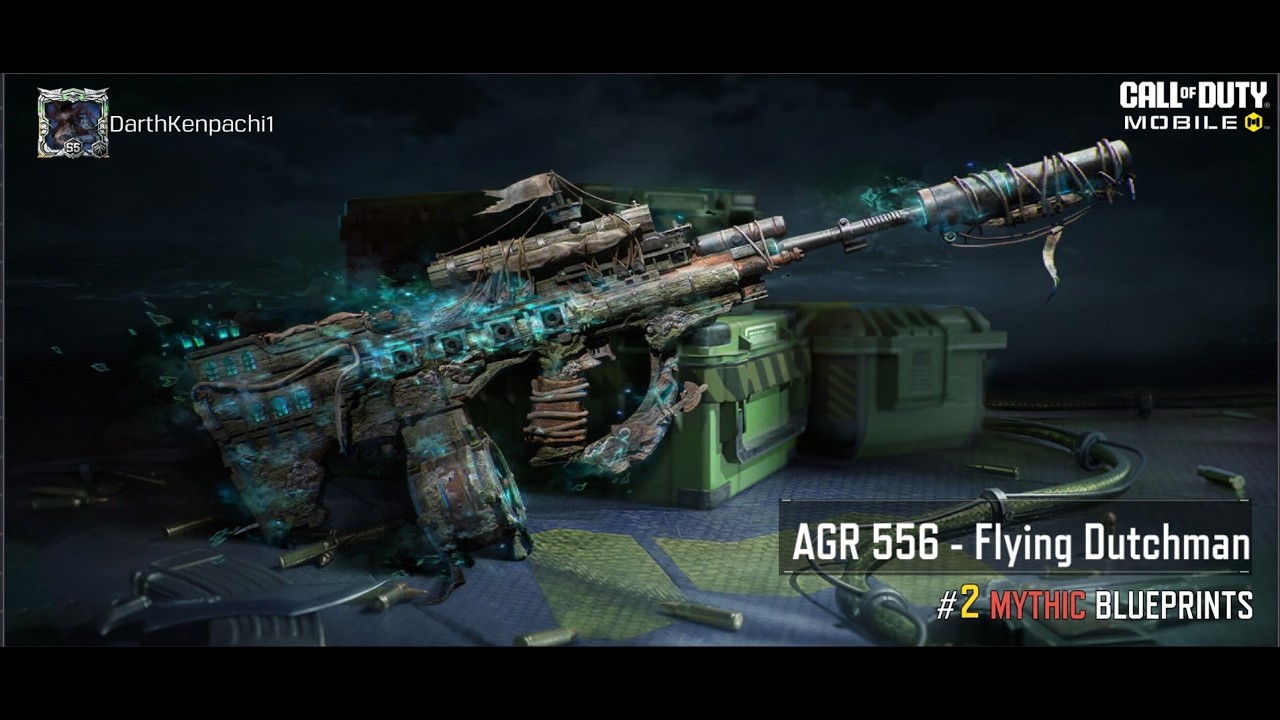 Codm Mythic AGR 556   Flying Dutchman
