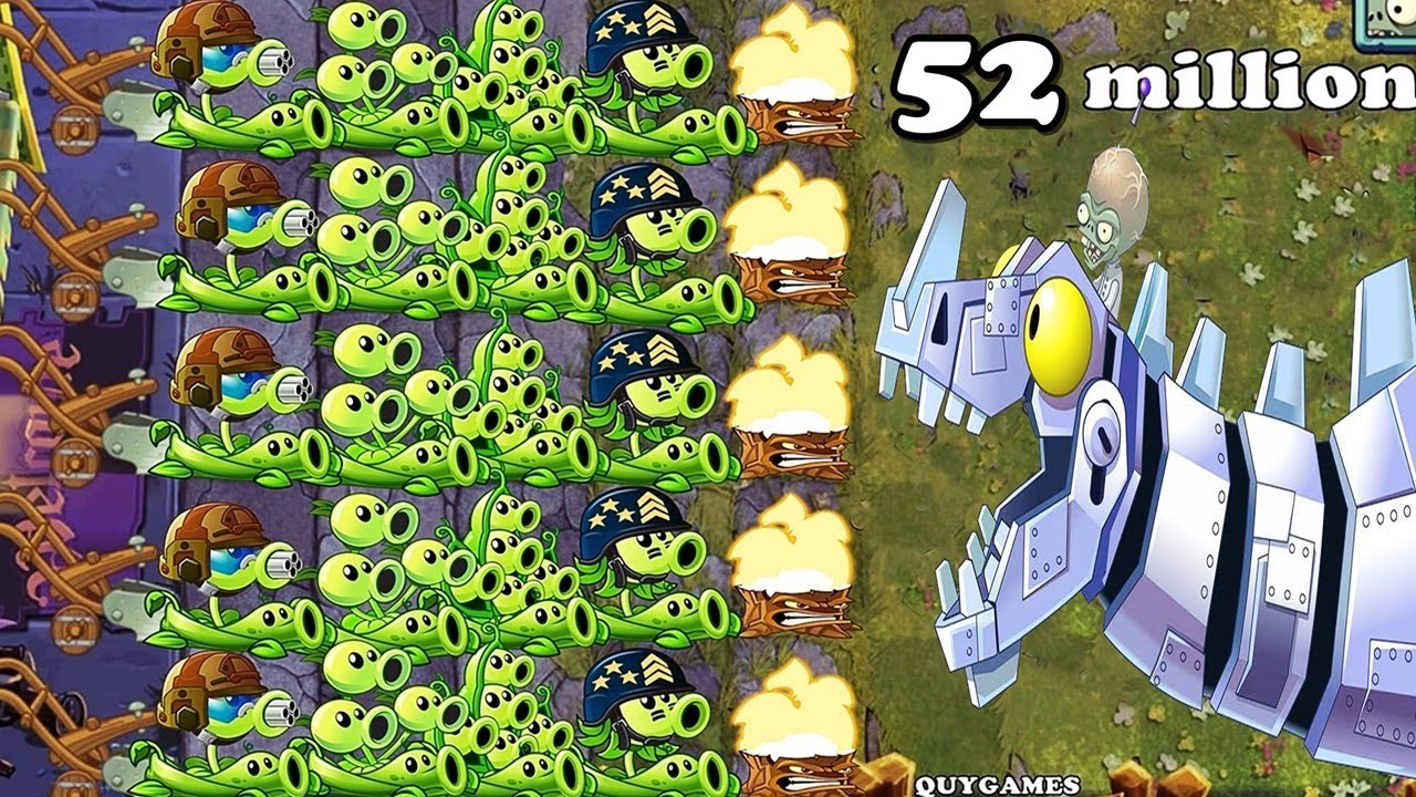 Pvz2 Arena this Week 332, Mega Gatling PeaTournament vs ZOMBOSS 52m