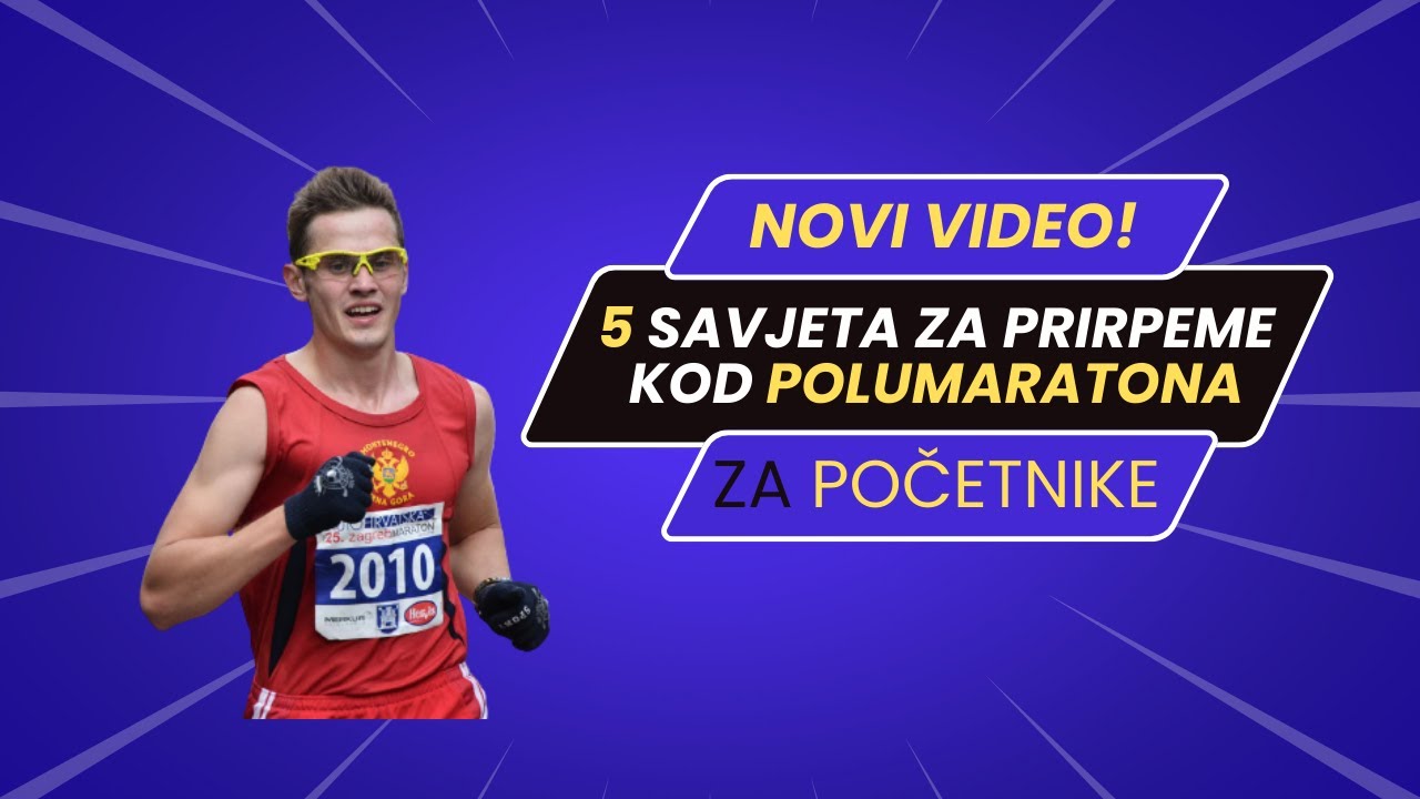 5 SAVJETA ZA PRIPREME KOD POLUMARATONA ZA POČETNIKE - TRČANjE 🏃