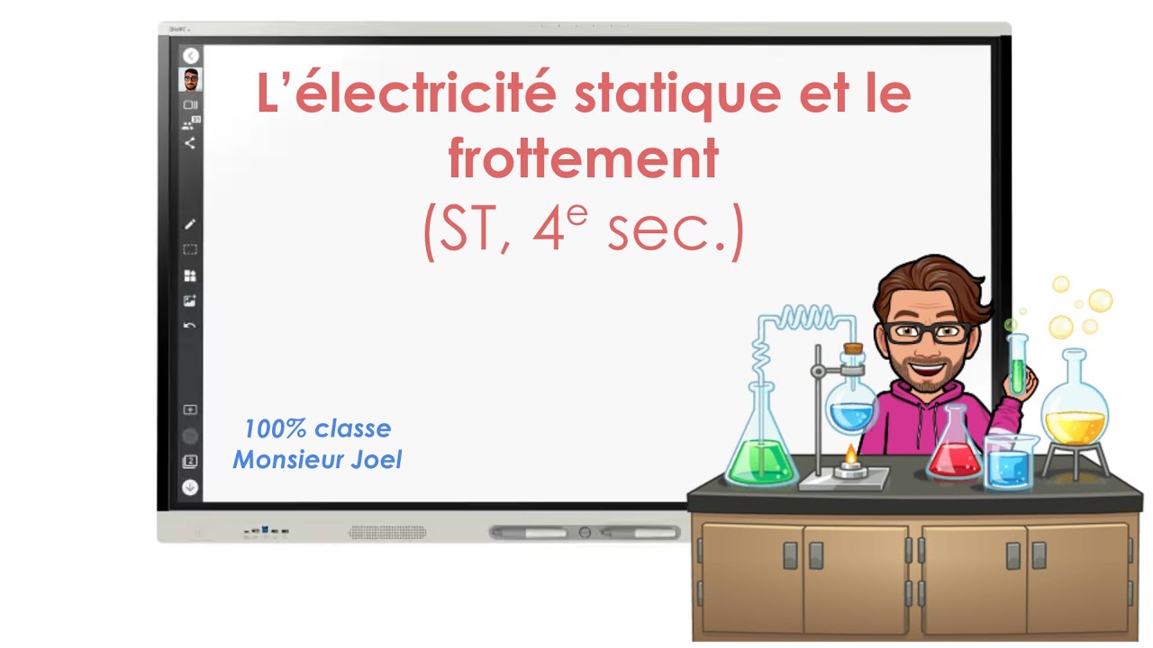 ⚡ L'électricité statique et le frottement 🎈 // ST, 4e secondaire