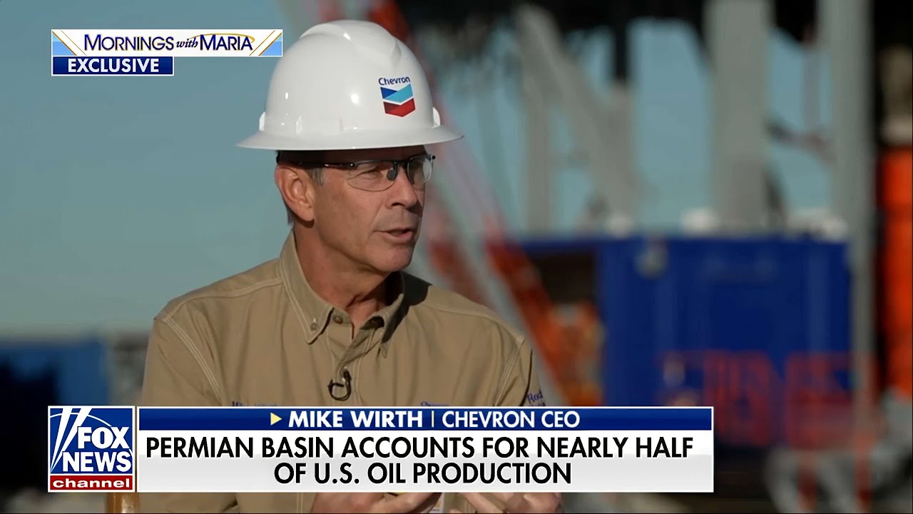 Energy Security, Innovation & Future of the Permian Basin: Chevron CEO Mike Wirth on Fox Business