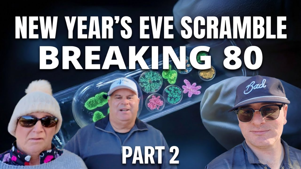 New Year's Eve Scramble Part 2 - Will the Back 9 Ruin Our Score?