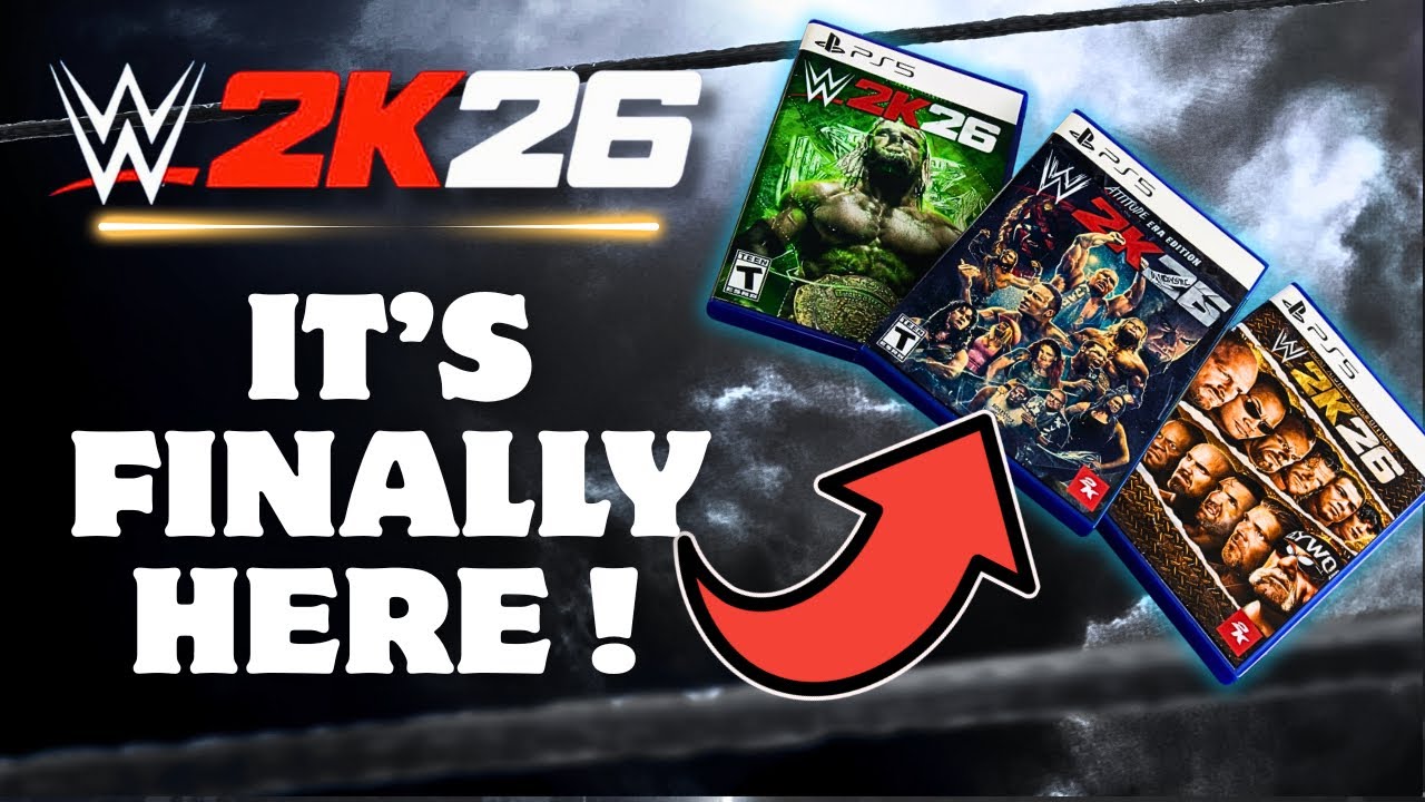 WWE 2K26: Официальная презентация и подробности предварительного заказа! (Она уже здесь!)