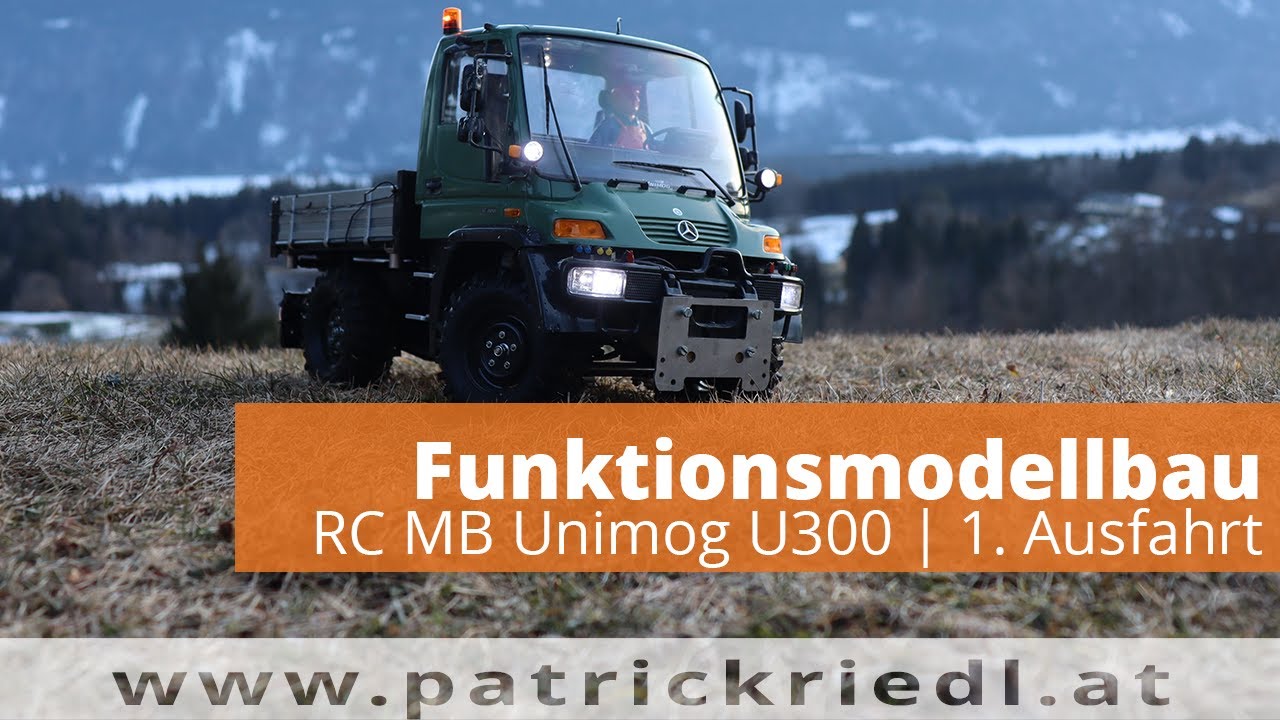 RC Unimog U300 - Ausfahrt + Crash!