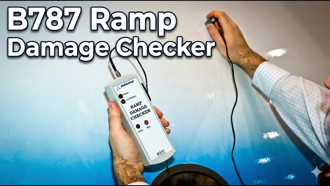 B787 Ramp Damage Checker