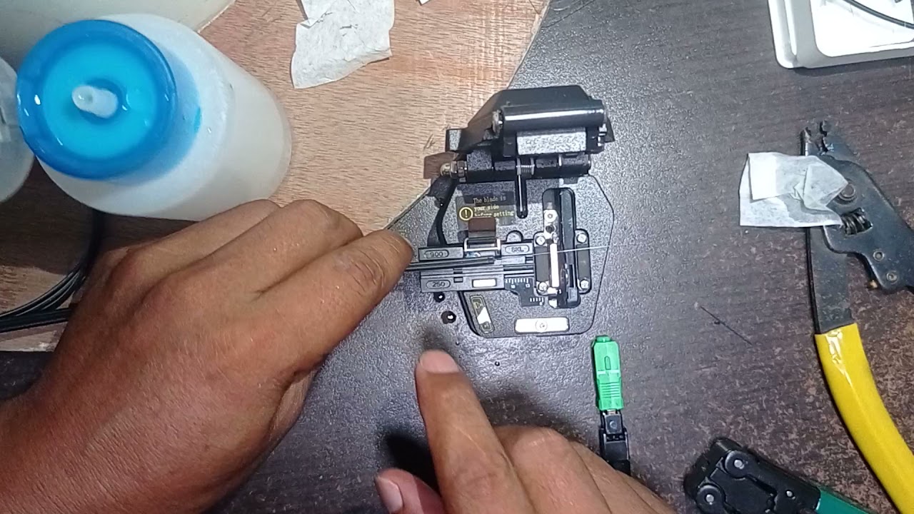 SmartISP | Pasos Para Hacer Conector Mec&aacute;nico de Fibra Drod en 3 Minutos .
