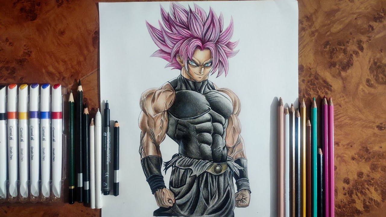 How To Draw Goku | Realistic Goku Drawing | Goku black Drawing 