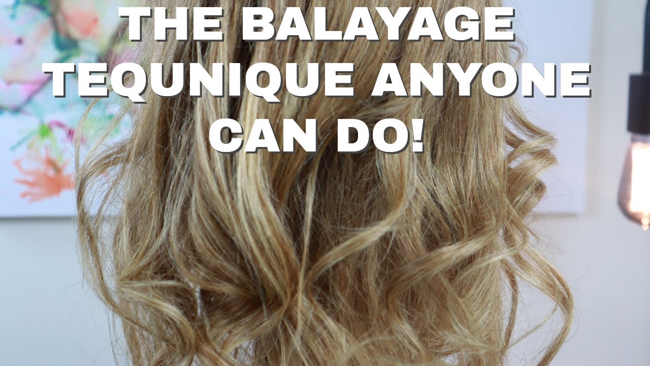 WATERFALL BALAYAGE/ SO EASY ANYONE CAN DO IT!