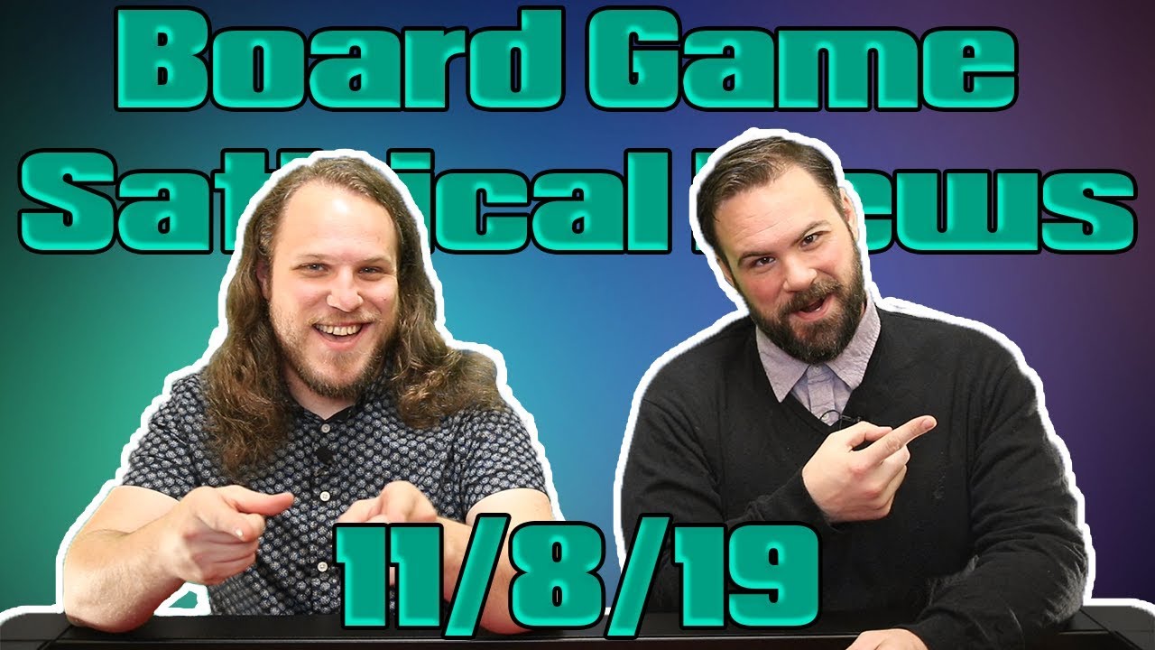 Board Game Satirical News 11-08-19