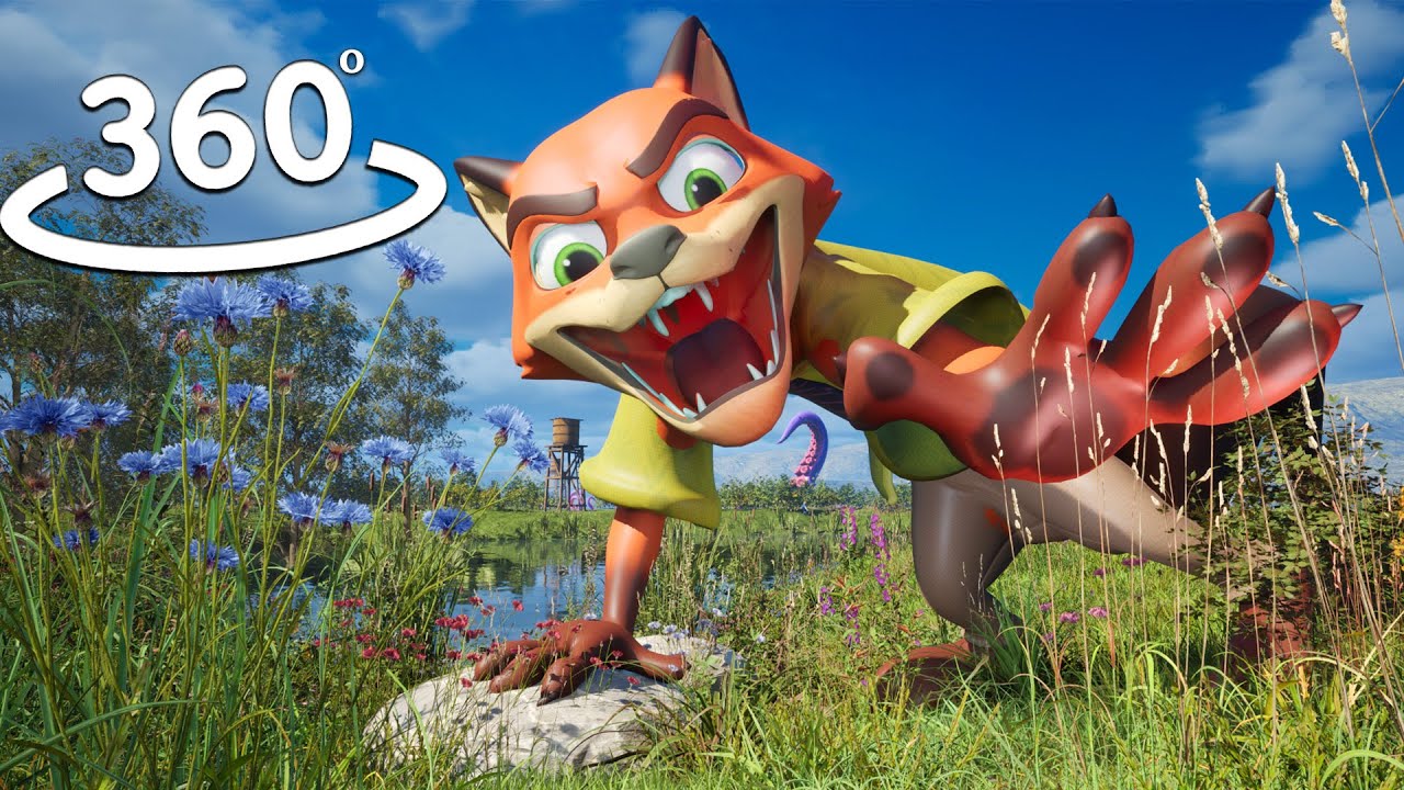 Zootopia 2 : Nick Wilde Forest in 360° Video | VR / 8K
