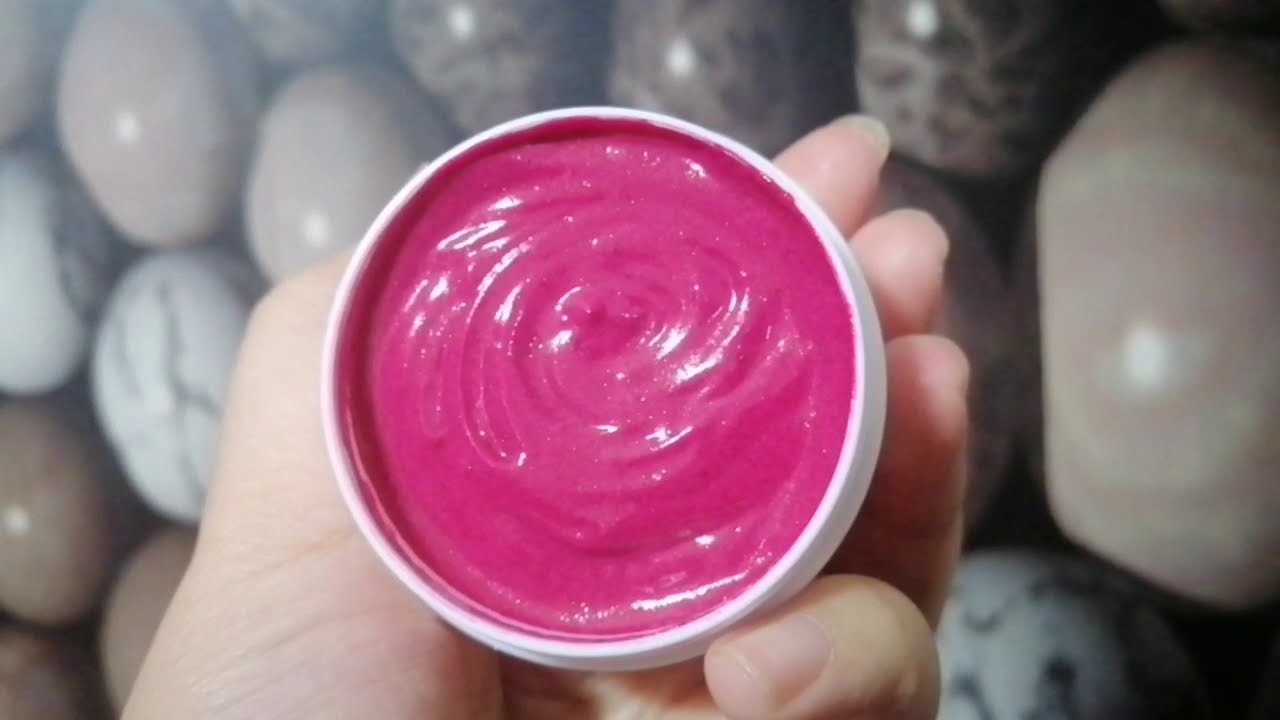 طريقة عمل التنت الكريمي/How to make cheek tint