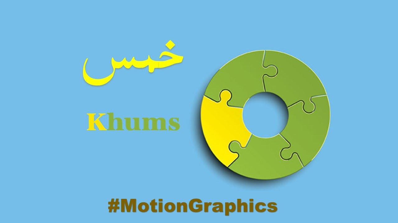Khums in Islam | Ayatollah Sistani and Ayatollah Khamenei | Motion Graphics | خمس