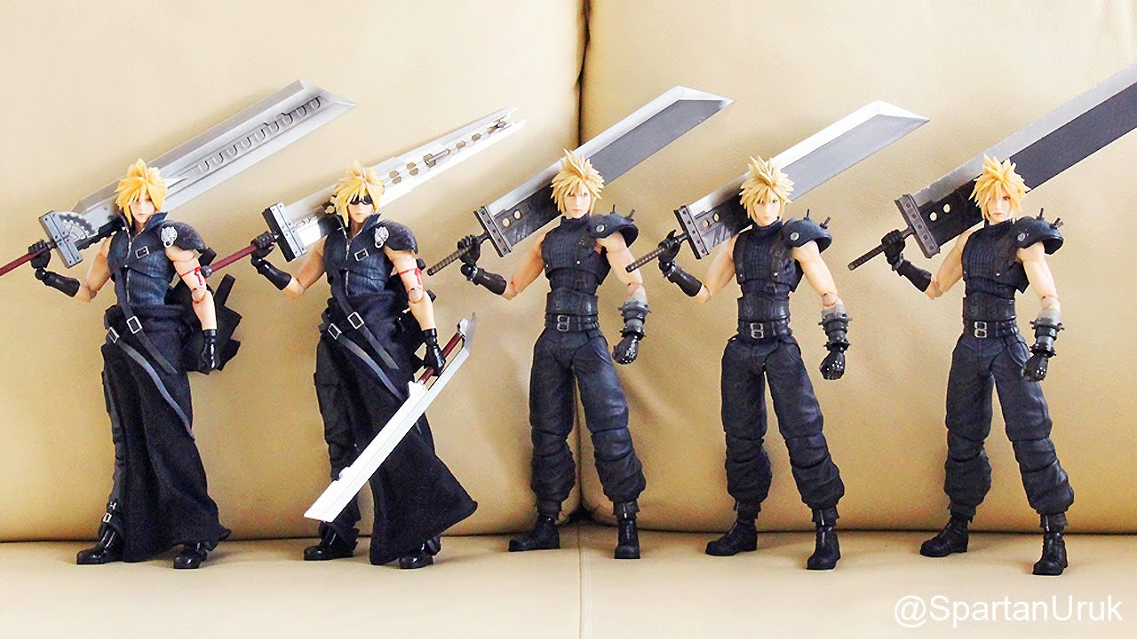 Сравнительный обзор фигурок Play Arts Kai Final Fantasy VII Cloud Strife