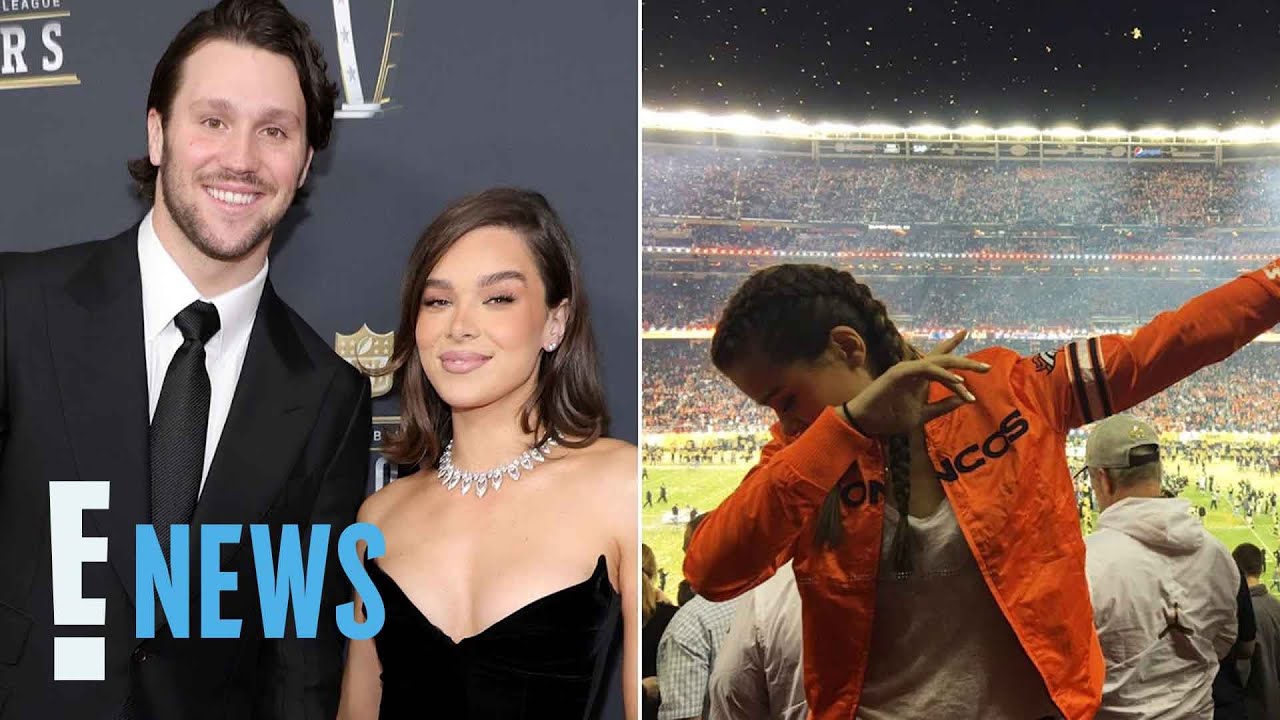 Josh Allen Reacts to Hailee Steinfeld&rsquo;s Viral Broncos Pic | E! News