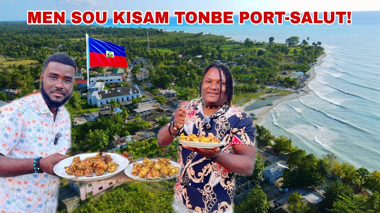 Vin Gade Sou Kisam Tonbe Nan Ville Port-Salut, Haïti Se Yon Paradi Tout Bon Vre😍
