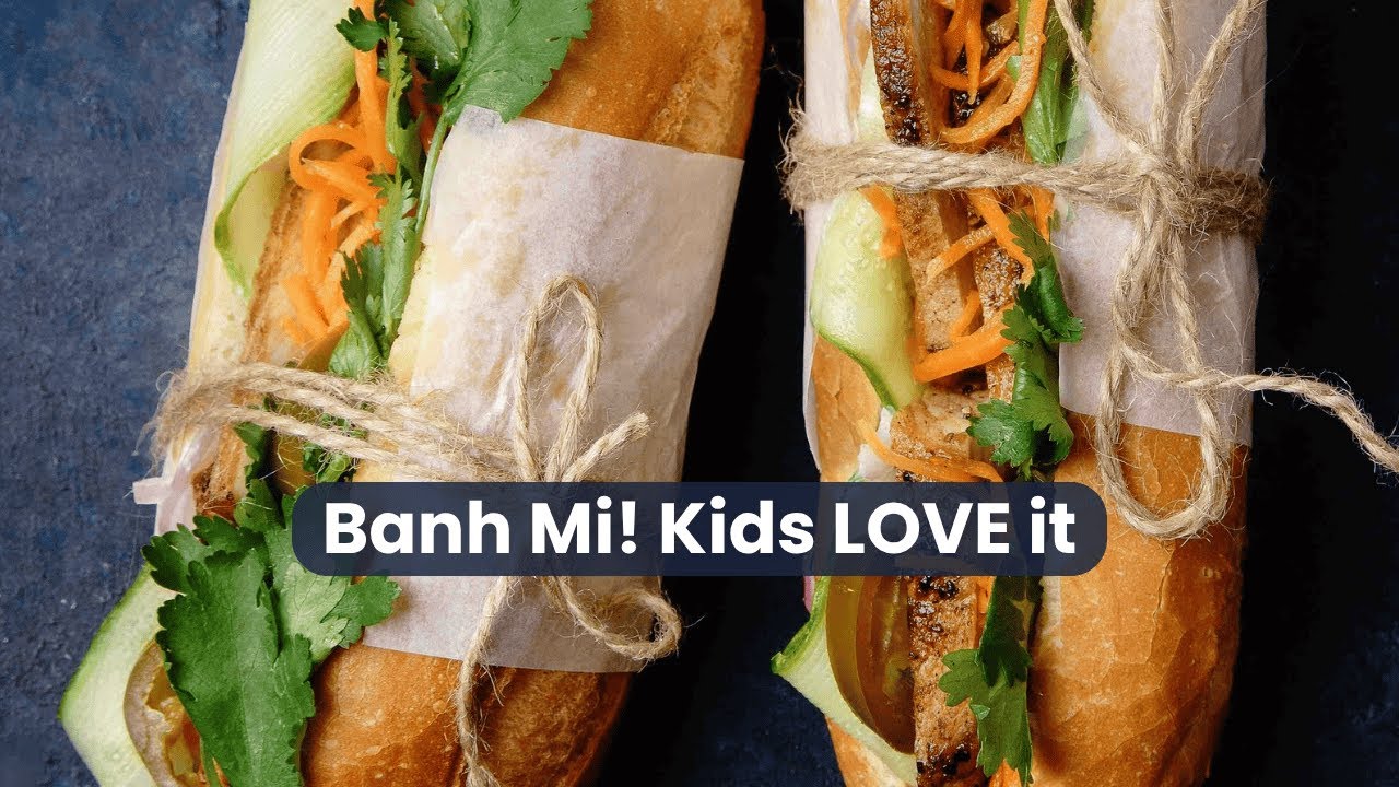 Picky Eaters Love Vegetarian Banh Mi!