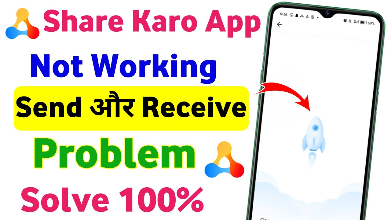sharekaro app not working | connecting problem share karo app