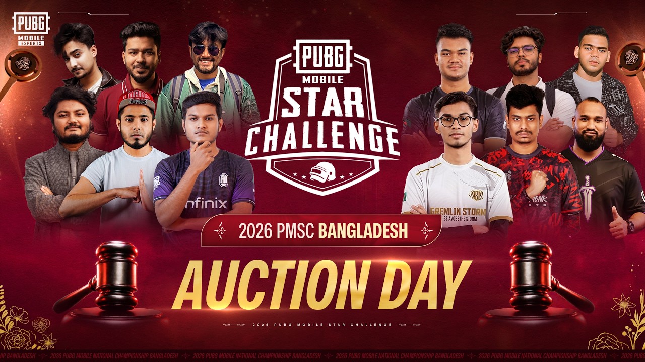 🔥 ২০২৬ পাবজি মোবাইল স্টার চ্যালেঞ্জ বাংলাদেশ 1 DAY  Left - KINGeSports