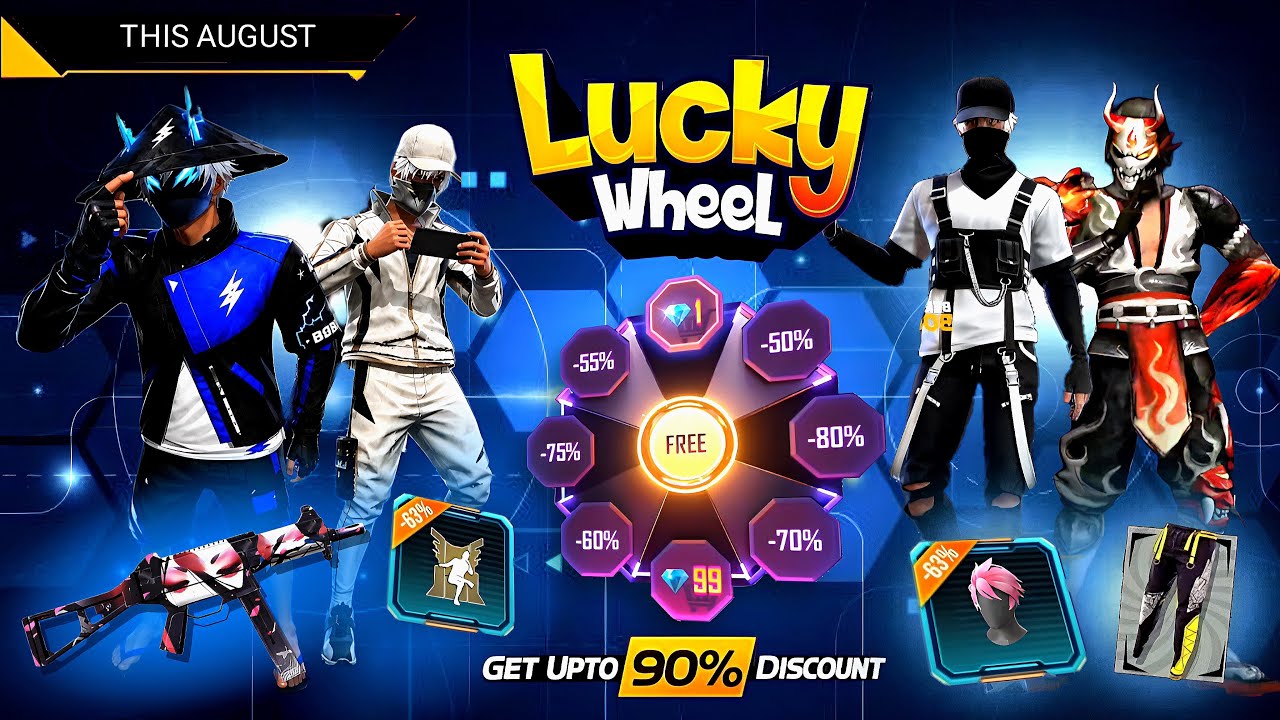 Next Lucky Wheel Event Free Fire 🔥🤯| New Discount Event | free fire new event | ff new event