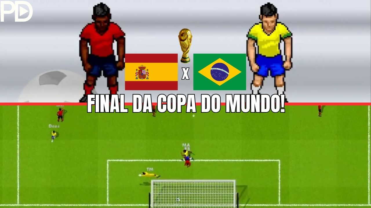 CHEGOU O GRANDE DIA DO HEXA, BRASIL! DISPUTANDO A FINAL DA COPA DO MUNDO! - New Star Soccer 5 | #75