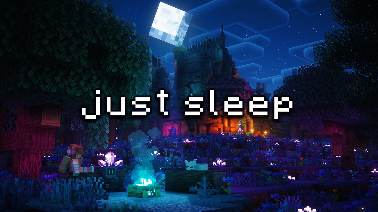 it’s safe here, you can close your eyes… (minecraft music & ambience)