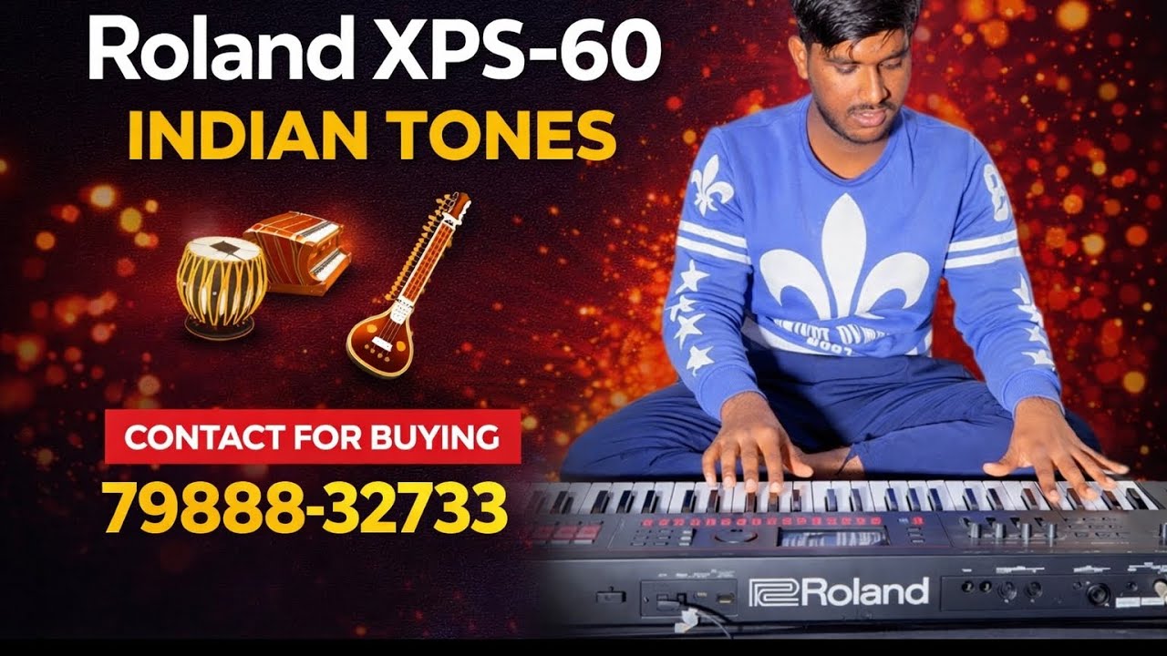 Roland XPS-60 Indian Tones Available Personally Created 📞 Buy Now: 79888-32733