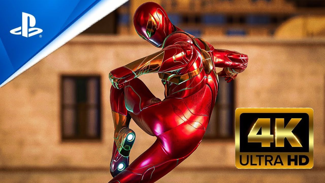 Marvel's Spider-Man 2 (Iron Spider Suit) Free Roam - No Commentary (PS5 4K60FPS) 