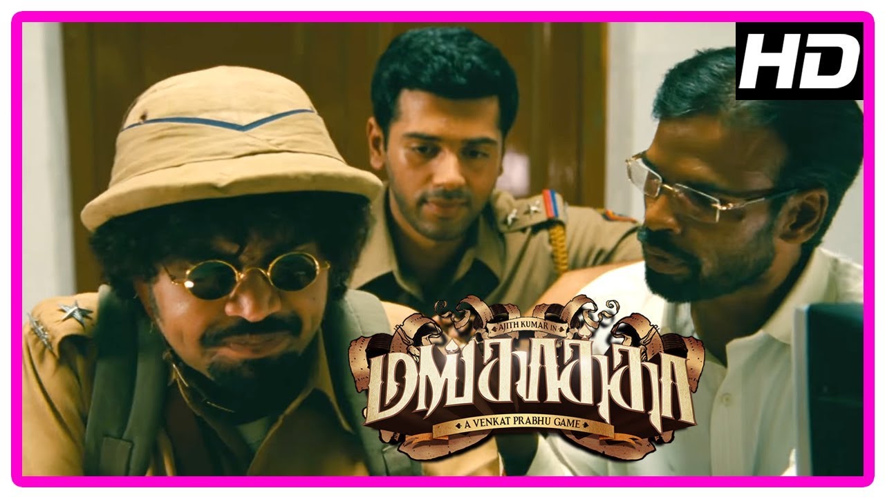 Ajith New Movie 2017 | Mankatha Movie Scenes | Ajith learns about the robbery | Premji