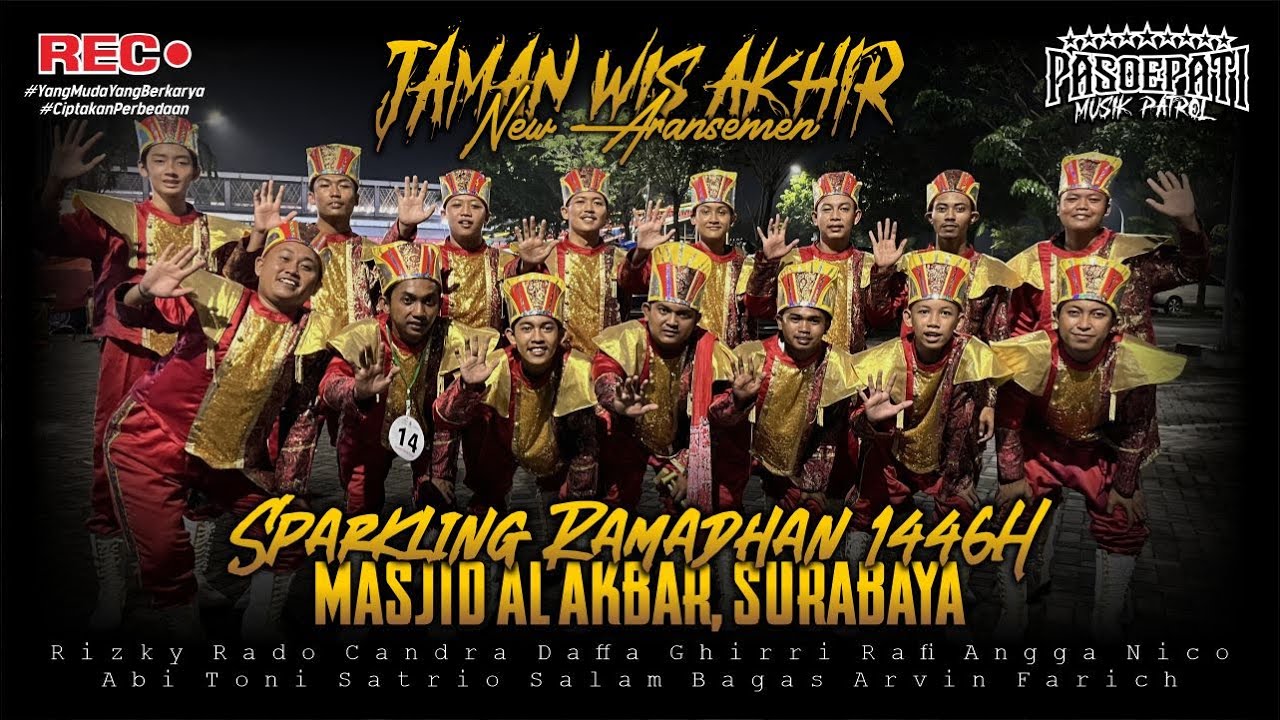 Festival Musik Patrol Sparkling Ramadhan 1446H Masjid AL-AKBAR SURABAYA | Pasoepati Patrol