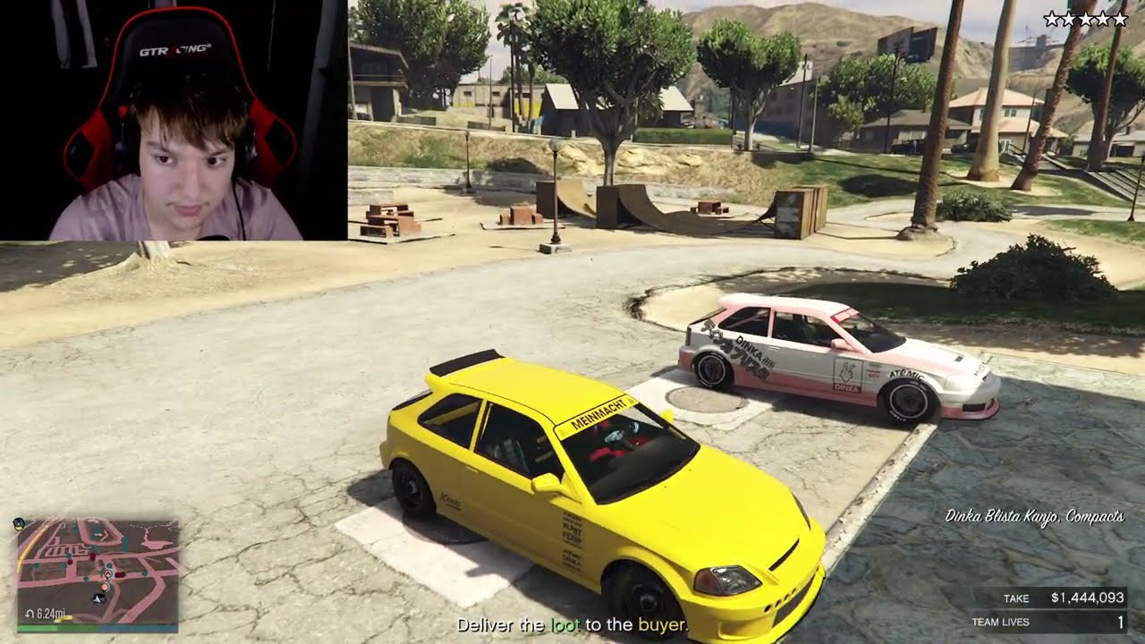 GTA Diamond Casino Heist | We suck at escaping