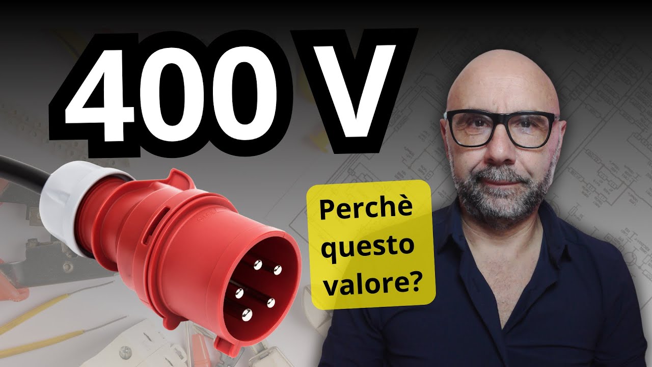 47-Impianti elettrici trifase, perchè abbiamo la 400 volt? Tensioni stellate e concatenate.
