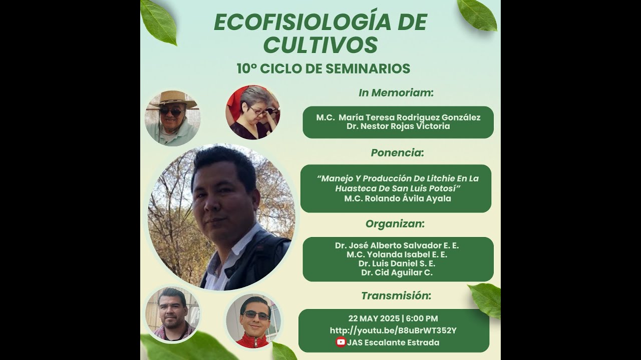 10mo Ciclo de Seminarios Verano 2025 3ra Conferencia - M.C. Rolando Ávila Ayala