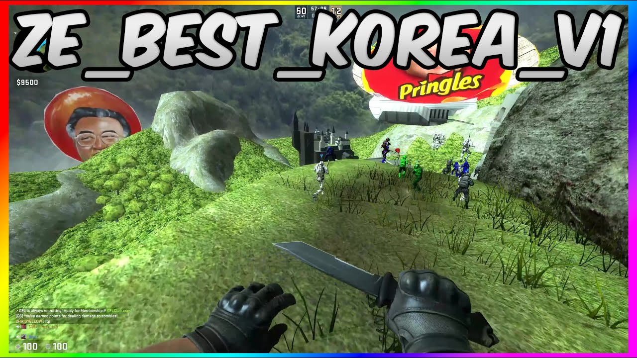 CSGO ZOMBIE ESCAPE | Best Korea (Act I)
