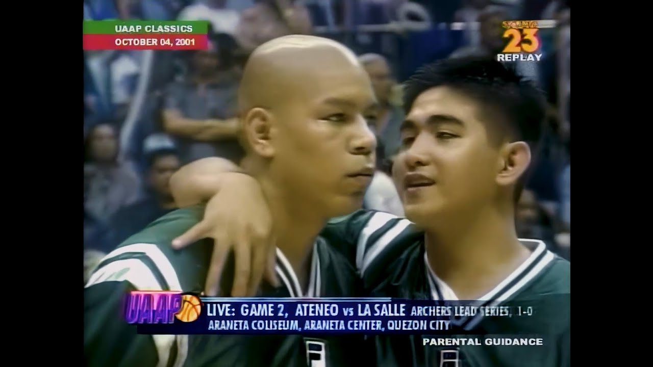 Ateneo vs La Salle 2001 Finals Game 2 UAAP S64