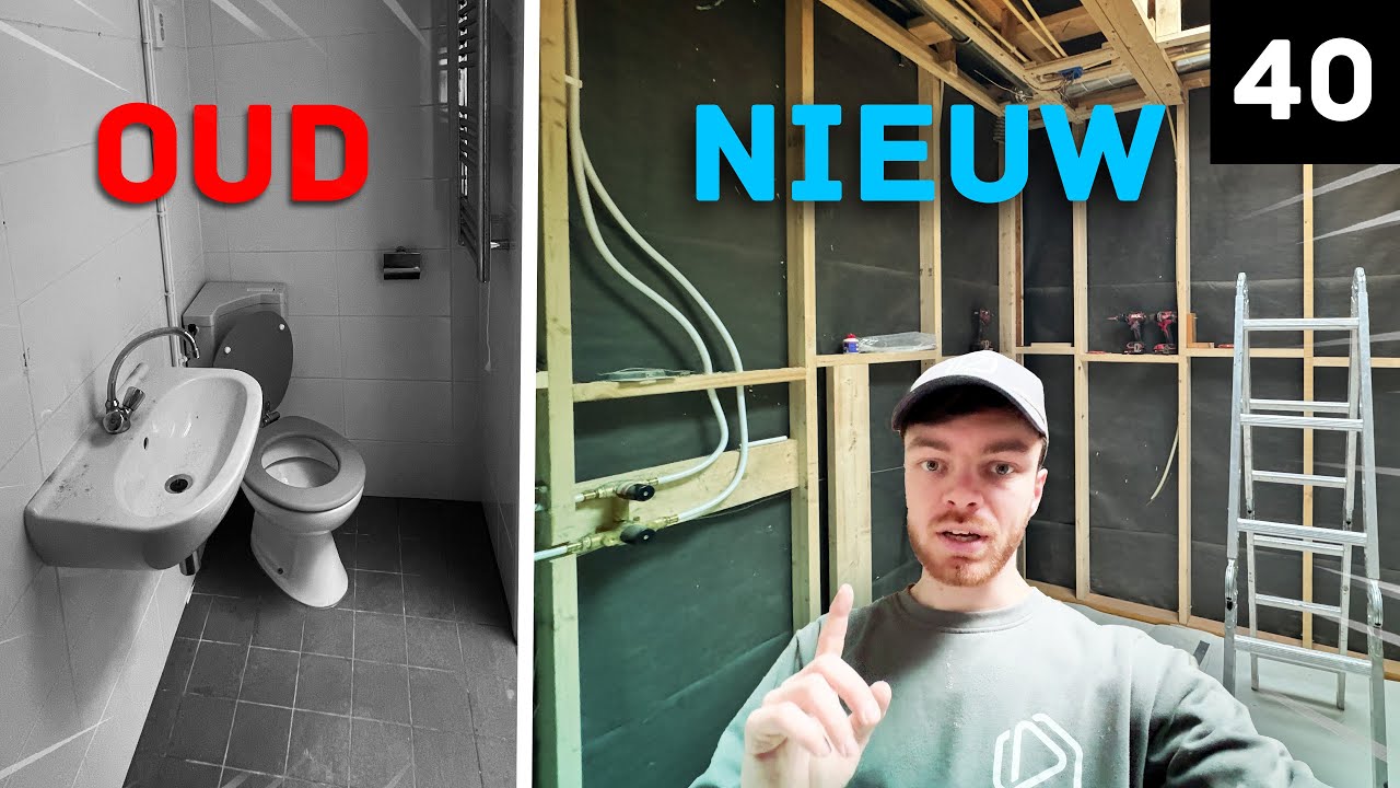 Badkamer Verbouwen, de Basis 🛁 Afl. 40 - Hoe Verbouw Je Een Huis?
