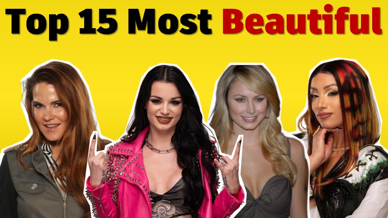 🌟 Top 15 Most Beautiful Female Wrestlers of All Time! 💥
