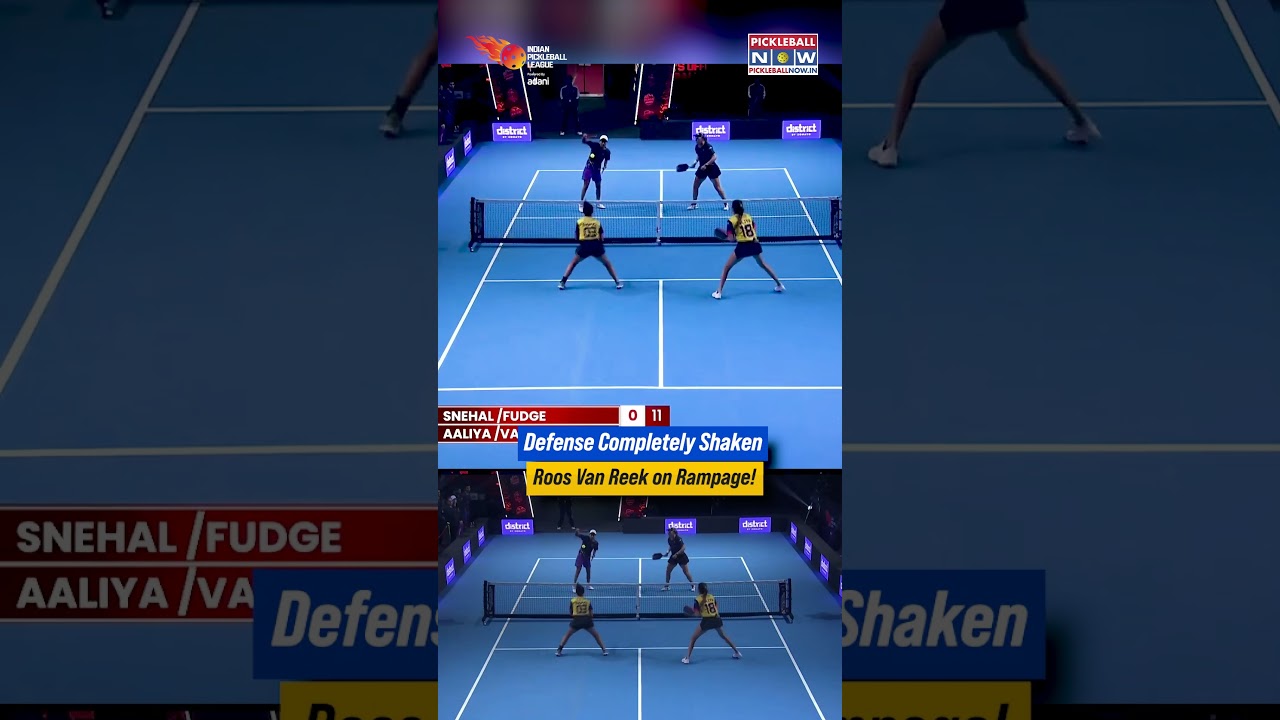 Defense Completely Shaken Roos Van Reek on Rampage ❗🔥 #shortsfeed #shorts #viral #ipbl