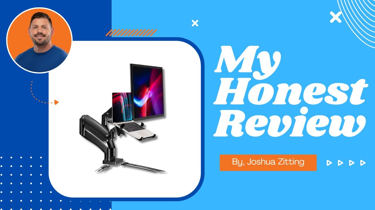My Honest Review of AVLT Dual Monitor Arm Desk Mount | Zitting Reviews