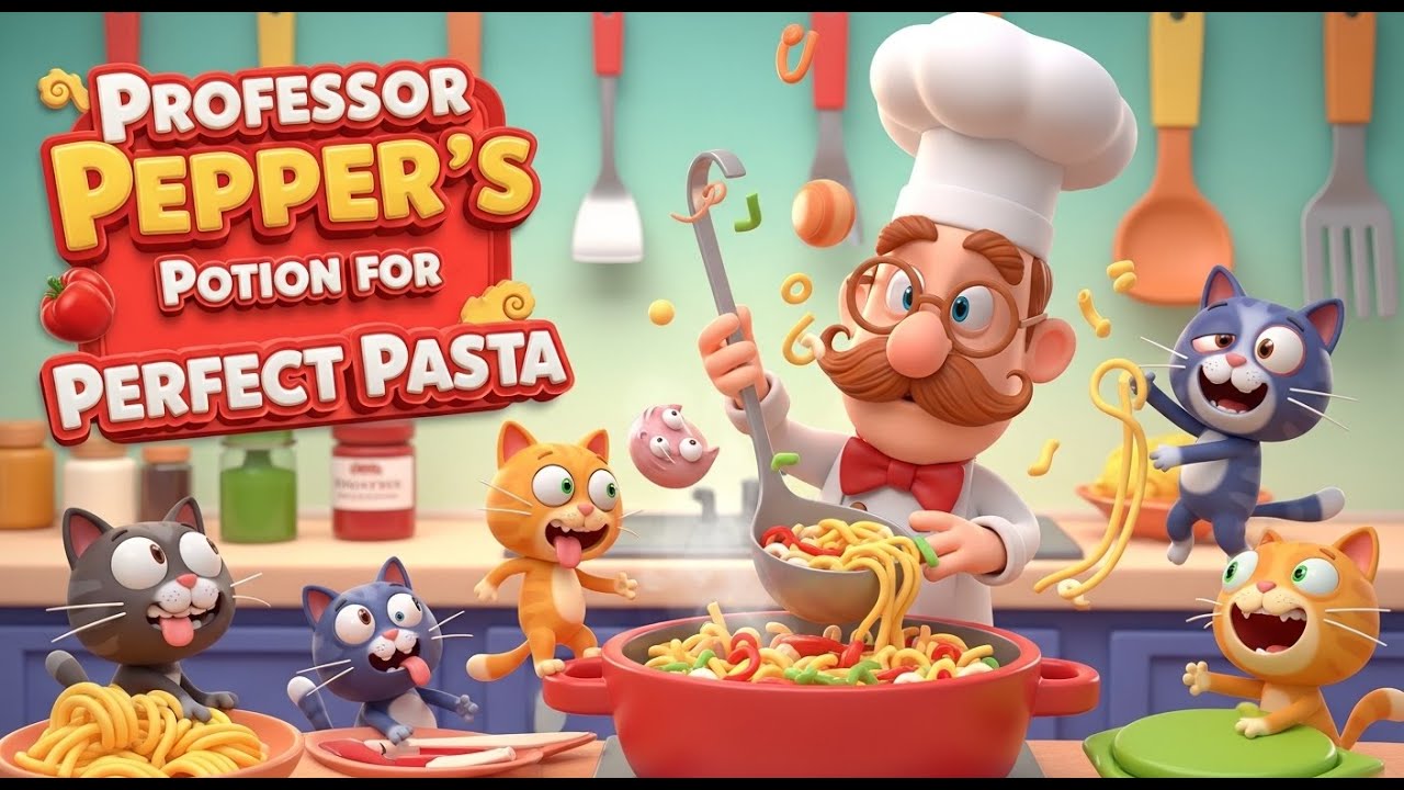 Professor Pepper’s Potion for Perfect Pasta