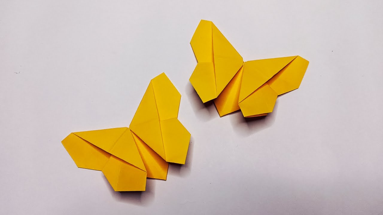 Cómo hacer una Mariposa ✅ | Origami PASO A PASO