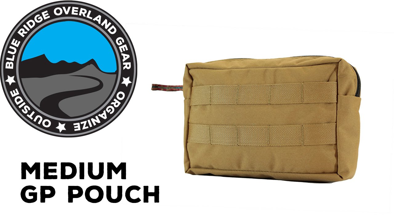 Blue Ridge Overland Gear | Medium GP MOLLE Pouch