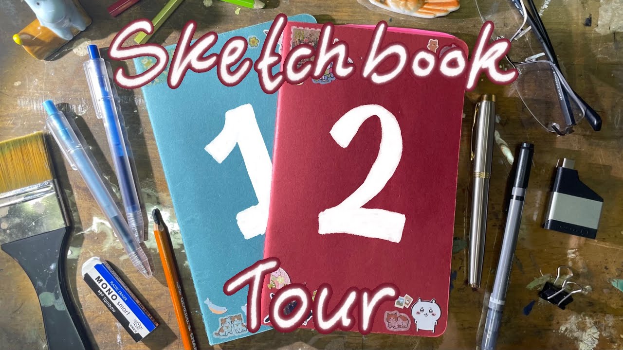 INTRO: to me, my Art and TWO of my Sketchbooks!