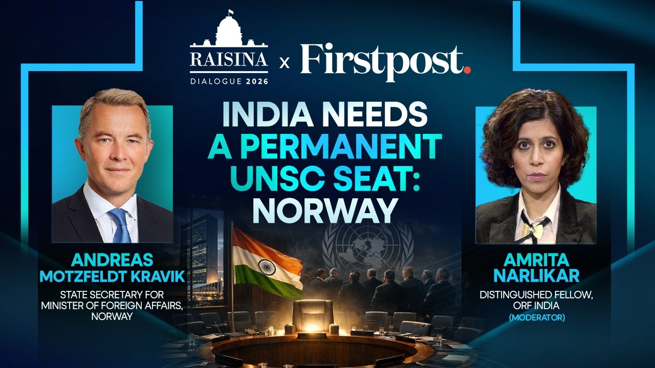 Norway Flags Need for Greater Indian Representation in UN Security Council | Raisina Dialogue 2026