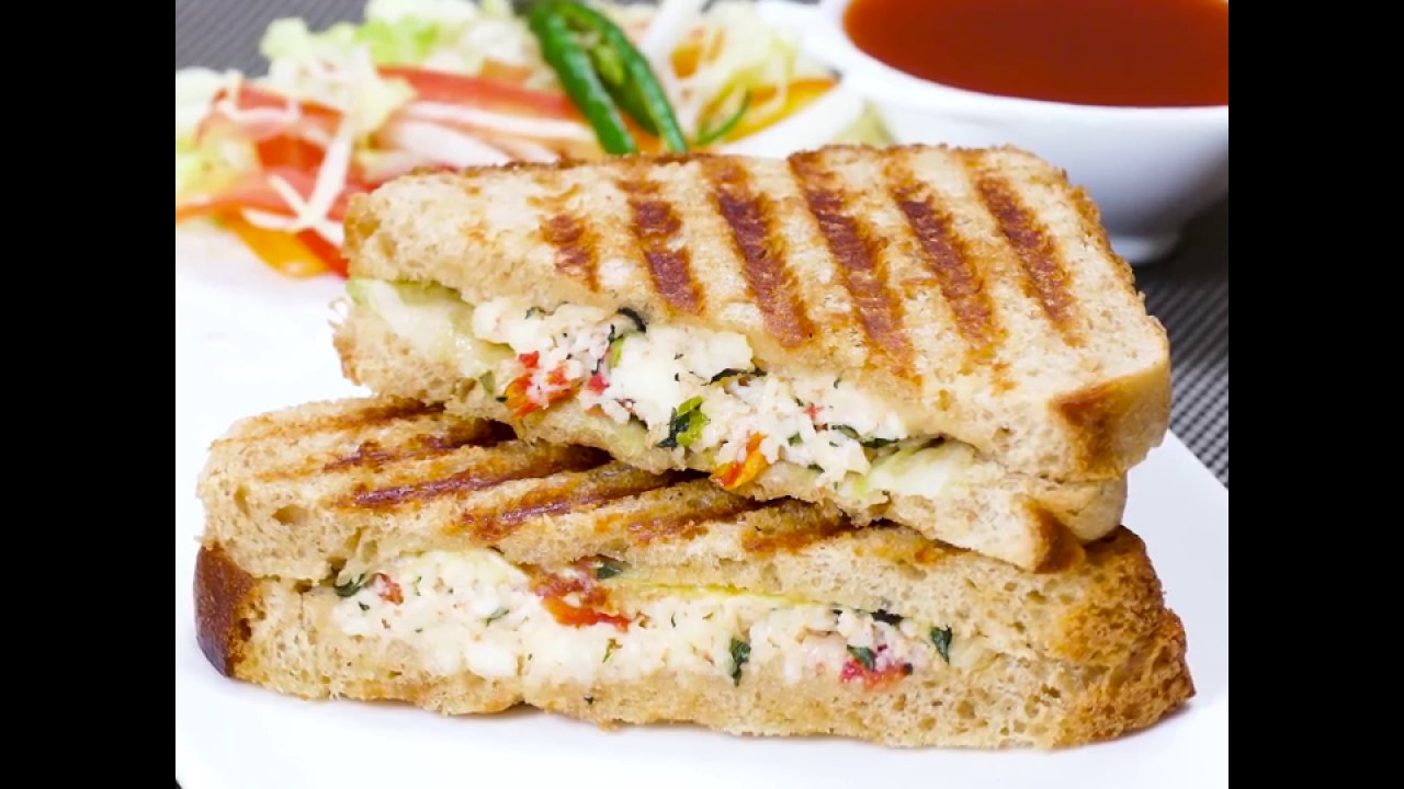 Paneer Bhurji Sandwich