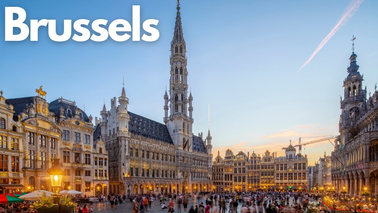 Fly Over Brussels: The Ultimate Relaxation Video