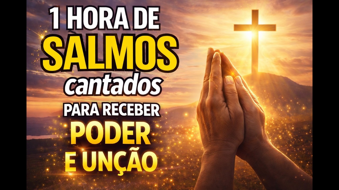 1 Hora de Salmos Cantados para Receber Poder e Unção | Altar de Abraão 🔥