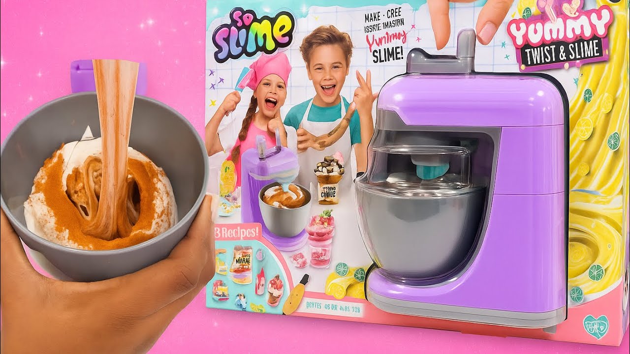Мы сделали съедобный слайм | So Slime Yummy Twist & Slime Распаковка