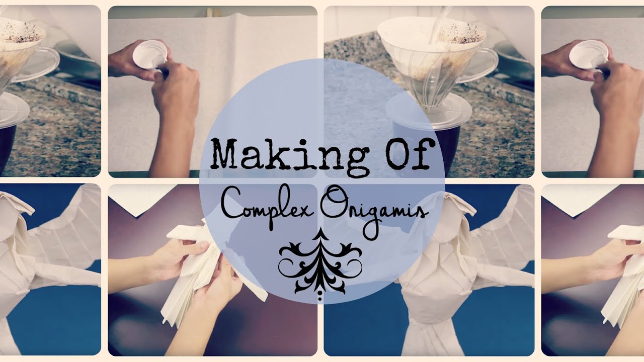 Making of complex origamis