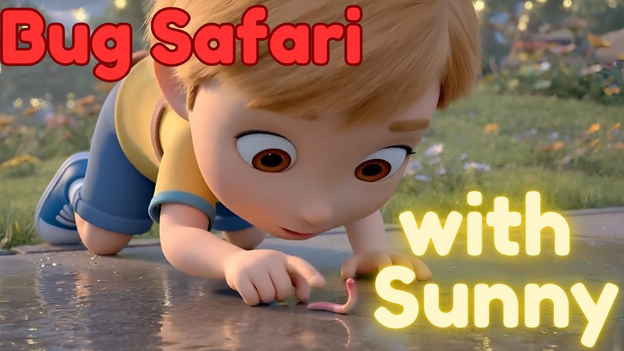 Backyard Bug Safari Adventure with Sunny Seeds! 🐛🔍